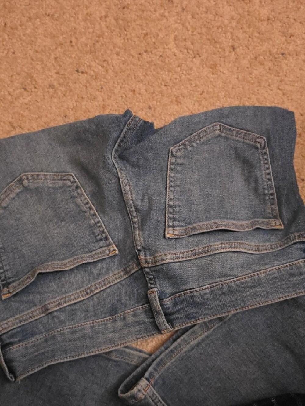 H&M Blue & Grey Low Rise Jeans - Picture 5 of 11